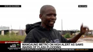 Mangaung Metro disaster management teams on high alert following warning of severe weather
