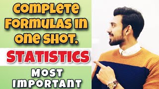 All Stats Formulas in one video | Most important for Class 11 | Statistics