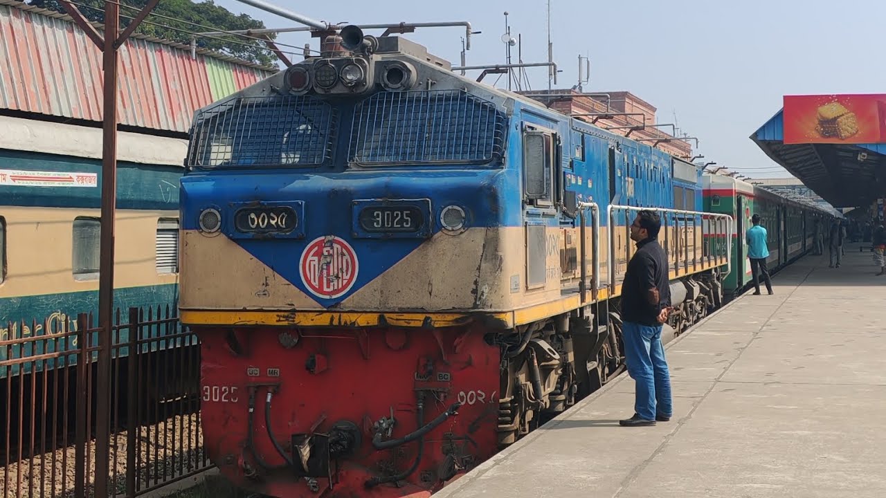 Parjotak Express 3025/816 Journey | Chittagong to Cox’s Bazar Train Ride 🇧🇩 | Scenic Rail Travel