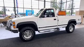 # 15220 1996 CHEVROLET SILVERADO K3500 single cab long bed 454 7.4L BIG BLOCK 4X4 1-OWNER NEW 33”BFG