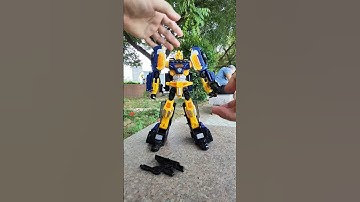 Hello Carbot Laranza Robot Turns into a car Transformer