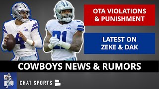 Dallas Cowboys OTA Violations & Punishment + Rumors On Zeke Elliott, Dak & Tyler Biadasz Starting?