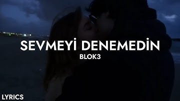 Thumbnail of Blok3 - Sevmeyi Denemedin (Sözleri)