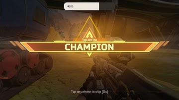 Playing apex legends mobile first time 😯 | iphone 8plus gameplay