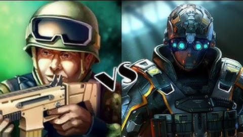 Modern Combat 5 VS Bullet Force Gameplay Comparison  (Graphics,Running,Shooting etc..)