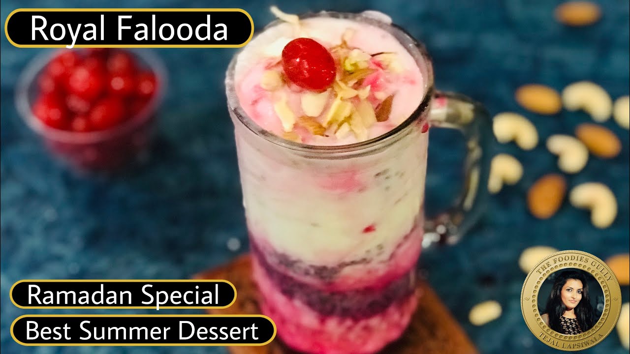 How to make Falooda | Quick Falooda Recipe | Falooda Street Food | Royal Falooda | Eid Desserts | The Foodies Gully Kitchen