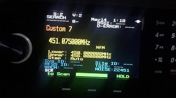 SDS200 Scan slow in custom search
