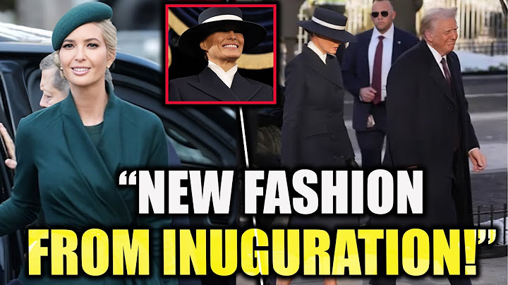 Trump Inauguration Fashion: Best Looks and Iconic Styles from 2017