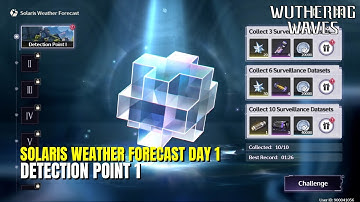 Event Solaris Weather Forecast Day 1 - Wuthering Waves 1.3