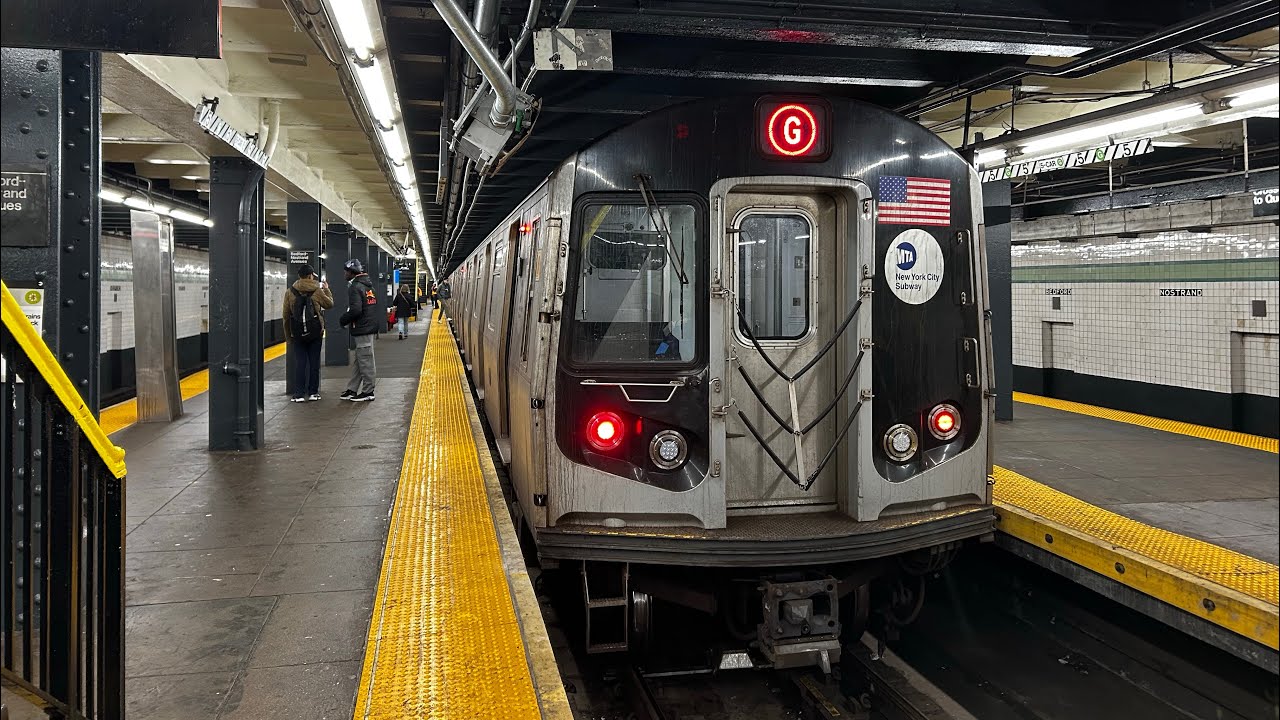Onboard R160B Alstom (G) Train from Smith-9 Sts to Bedford-Nostrand Avs 