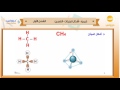 الثاني الثانوي | الفصل الدراسي الأول 1438 | كيمياء | أشكال الجزيئات - التهجين
