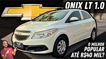Onix LT 1.0 2014: O MELHOR carro popular até R$40 mil? OPINIÃO SINCERA!