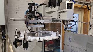 Epoxy granite cnc mill toolchanger explained