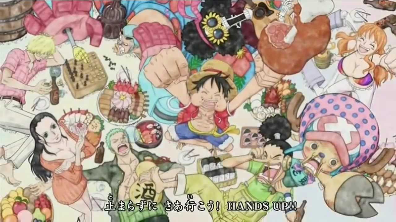 One Piece Opening 16 Hands Up English Dub By Daniel Alvarez Youtube