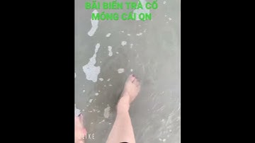 Bãi biển trà cổ móng cái quảng ninh ... Một buổi chiều đáng nhớ