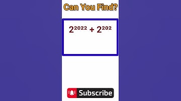 Exponents and powers | Arithmetic | simplify | Tricky questions | Olympiad problems #maths |#shorts
