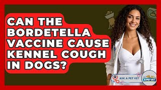 Can The Bordetella Vaccine Cause Kennel Cough In Dogs - Ask A Pet Vet