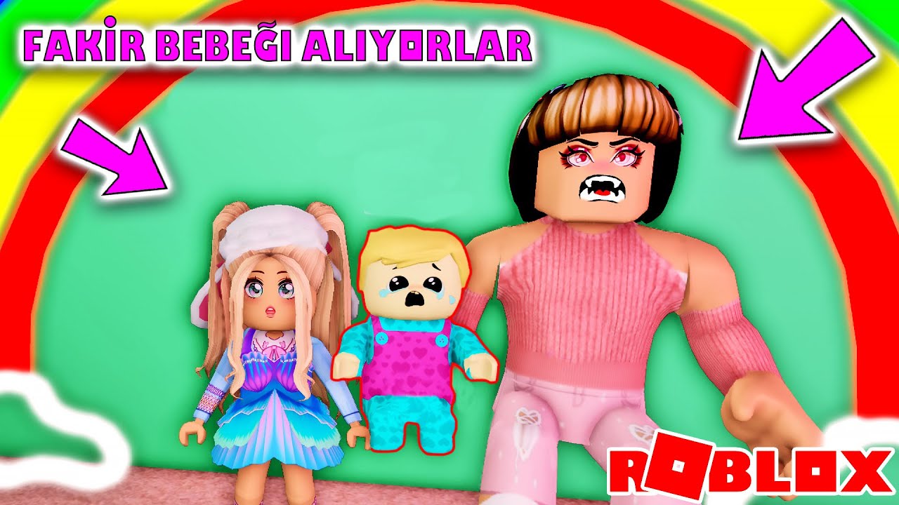👶🏼 FAKİR BEBEĞİ EVLATLIK ALIYORLAR !😱🍼 | ROBLOX BEBEKLER TEK BAŞINA ! 💔