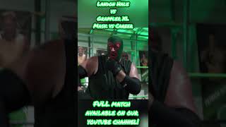 Mask vs Career! Hale vs Grappler XL! #wrestling