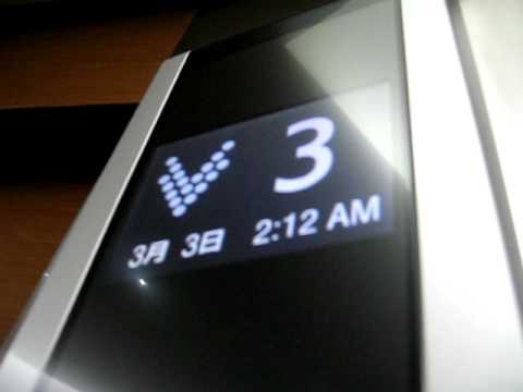 近頃のエレベーターって