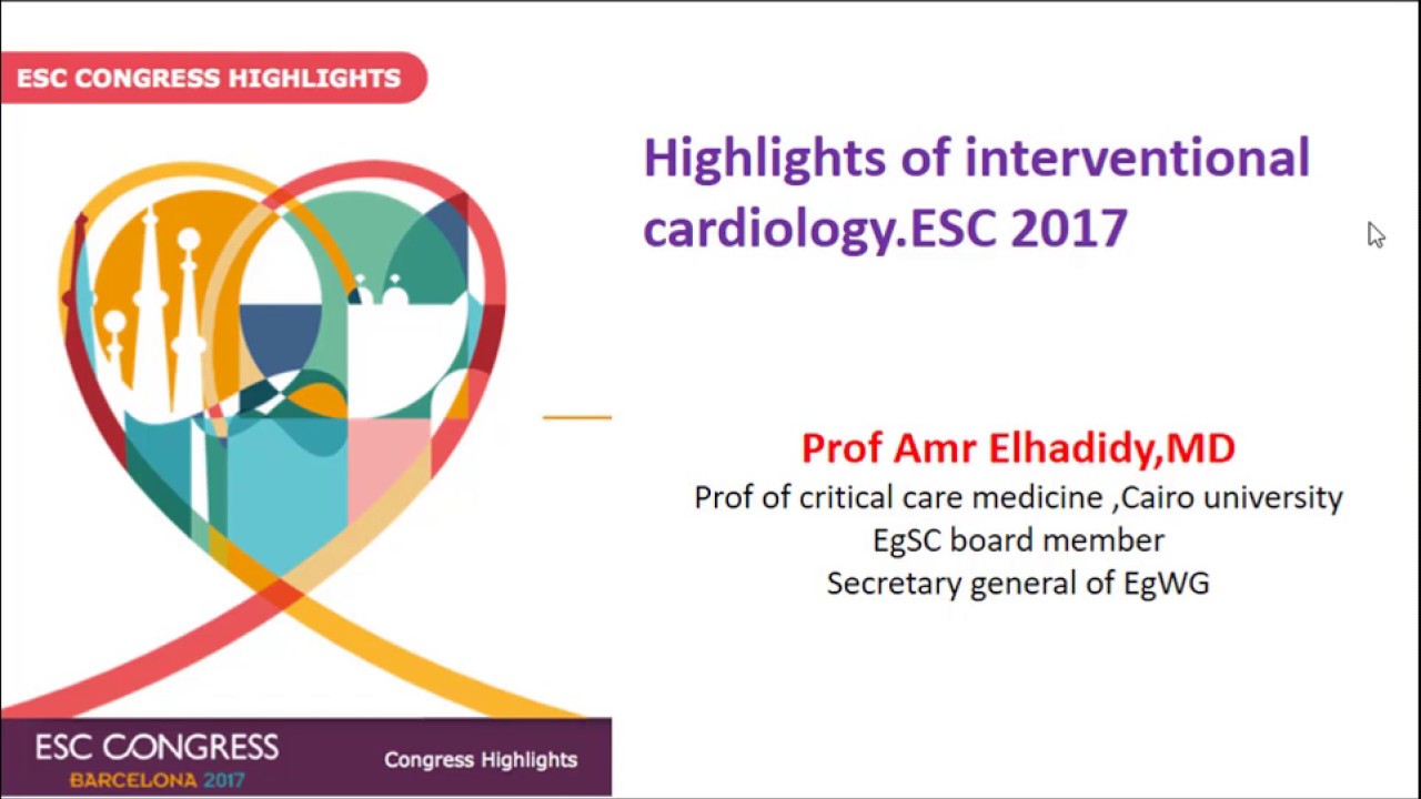 10_ESC 2017 highlights of Interventional Cardiology - YouTube