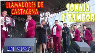 Video thumbnail of "SONAJA Y TAMBOR-LLAMADORES DE CARTAGENA (En Vivo)"