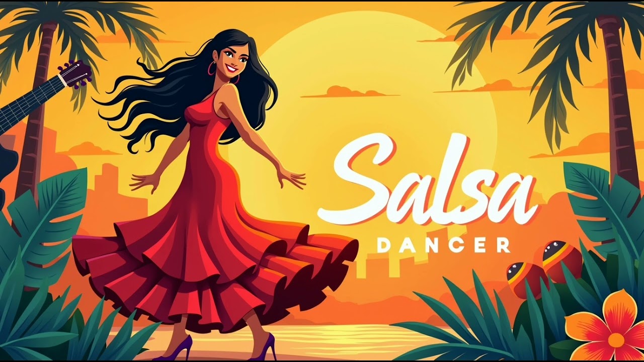 Baile en Llamas: Salsa, Sudor y Sueños Bajo las Estrellas