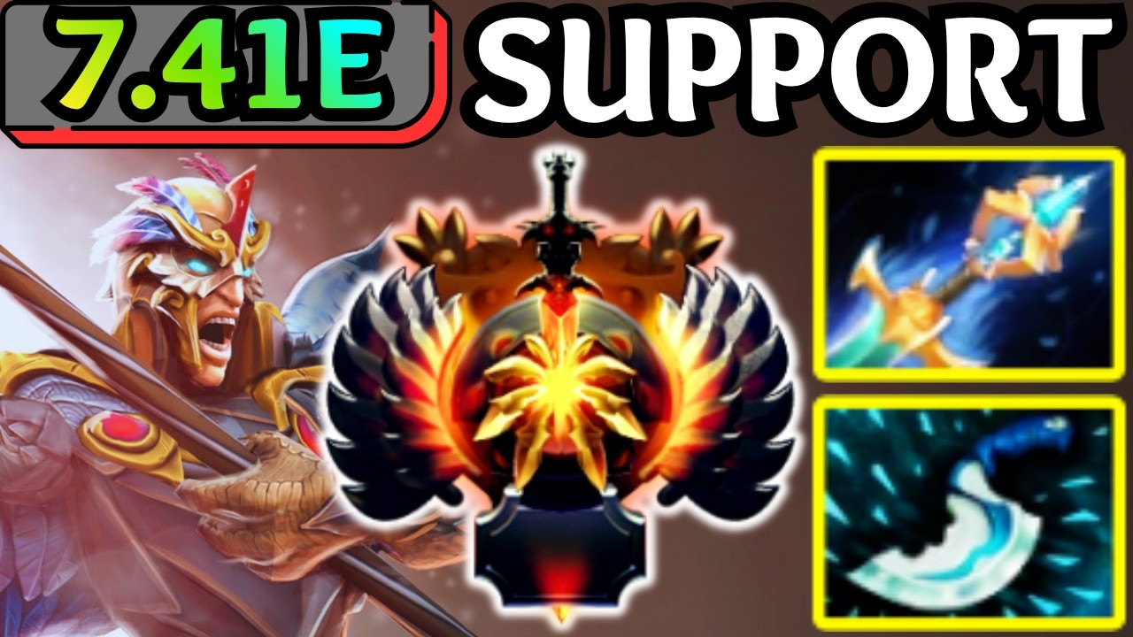⁣🔥 SKYWRATH MAGE Support Combo Silence Into a Kill — Ancient Seal Into Mystic Flare! 🔥 Dota 2