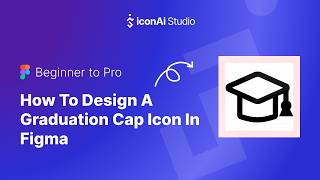 How to Design a Graduation Cap Icon in Figma | Pixel Perfect UI Icon Tutorial
