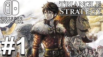Triangle Strategy (Switch) Gameplay Walkthrough Part 1 - A Young Hawk Soars [1080p 60fps]