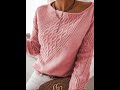 Модные свитера с описаниями и схемами