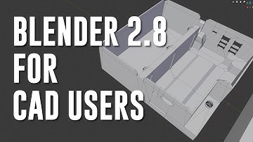 Blender For CAD Users - Editing STL files and Blender files.