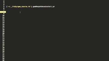 Programming. Ruby. Install gems. Many at once. How to.