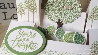 How to make a centre step stepper card Fun Fold CRAFT HOW TO Fun Fold #14