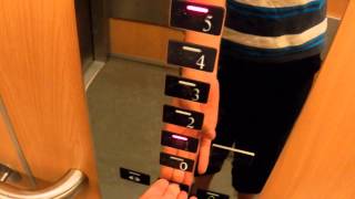 An old elevator modernized by Kone Minispace @ UMC Hospital in Utrecht