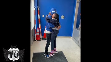 Dad Been In Prison 11 Years, First Day Out Goes To His Daughter School (Must See) Tears Of Joy