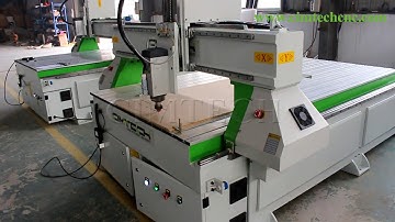 Yaskawa servo cnc router machine, 1325 wood cutting machine, high precision DSP cnc wood router mach