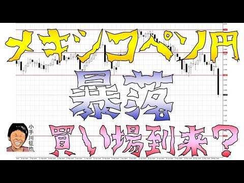 トランプ砲でメキシコペソ円暴落 スワップ投資 買うべきか？見送るべきか？