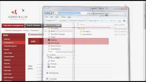 Indexing file system with Constellio 1.1