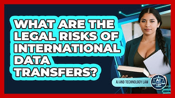 What Are The Legal Risks Of International Data Transfers? - AI and Technology Law