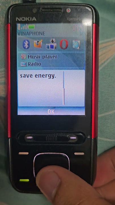 Nokia 5610 XpressMusic | Battery full (New firmware) #shorts