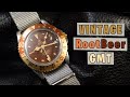 Wmt vintage root beer gmt custom 1675 watch