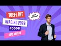 [2026] TOEFL iBT Reading Read in Daily Life Questions | Step-by-Step Strategy #0008