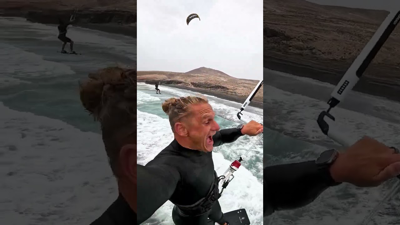 Kiteboarding Thrill Ride: @gielvlugt & @shahar_tsabary Soar to Insane Heights on the XR Pro 2