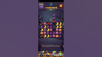 Whitchdom - Halloween Games Mat -Level 5 gameplay match 3 logic puzzle game #walkthrough #match3game