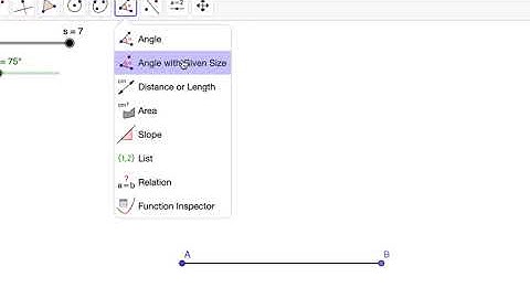 GeoGebra Tutorial: Number and Angle Sliders