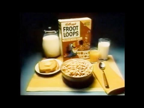 Froot Loops Cereal Animated Commercial (1976)