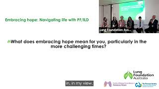 Embracing hope: Navigating life with PF/ILD