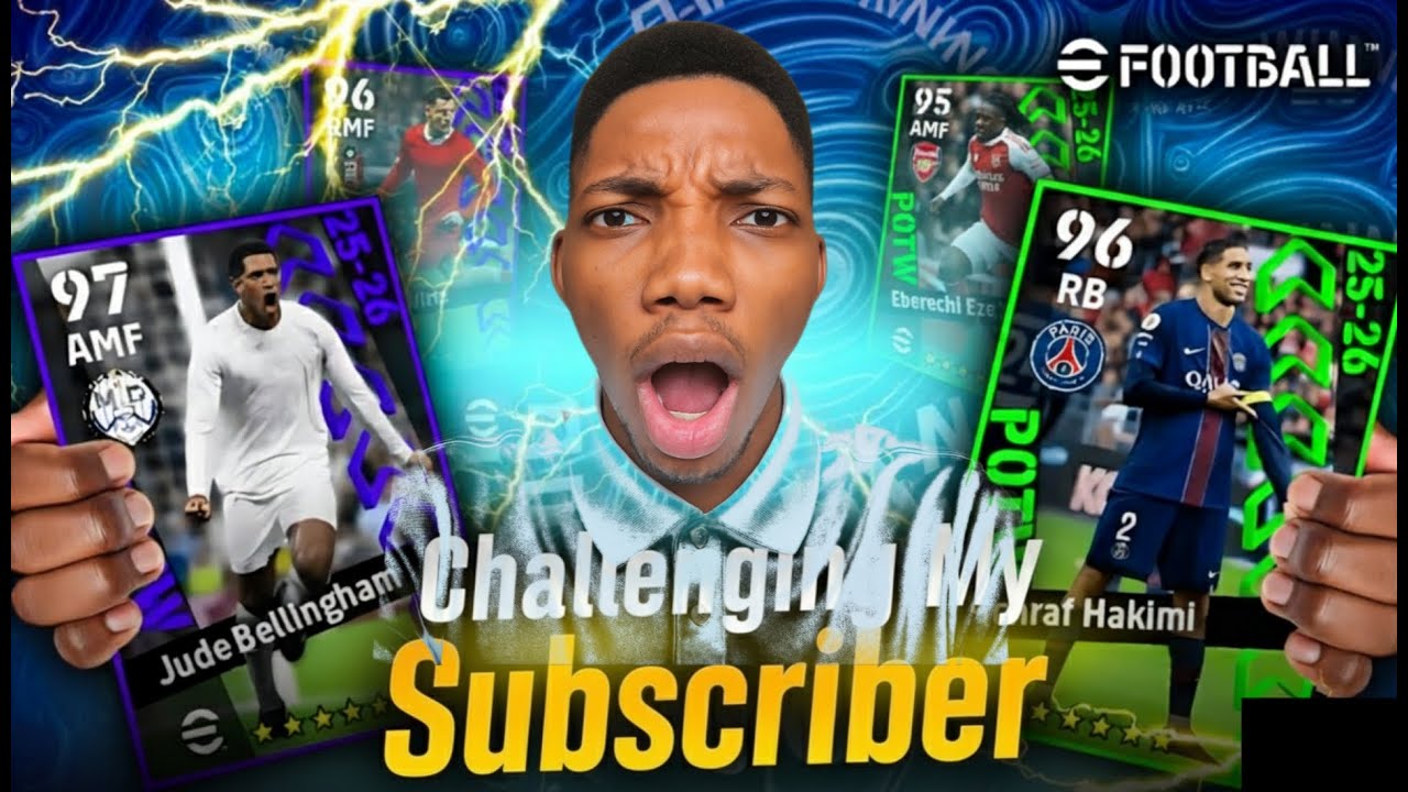 I Played Efootball Agaist My Youtube Subscriber Intense Match - YouTube