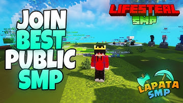Minecraft LIVE PUBLIC SMP 24/7 JAVA + BEDROCK | FREE TO JOIN